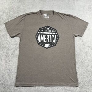 Goruck Shirt Mens XL Gray Made in America Graphic Tee Short Sleeve